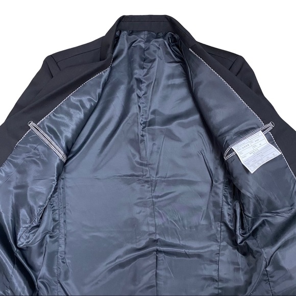 Flourodine 3 Piece Slim Fit Suit, Black - Picture 3 of 13